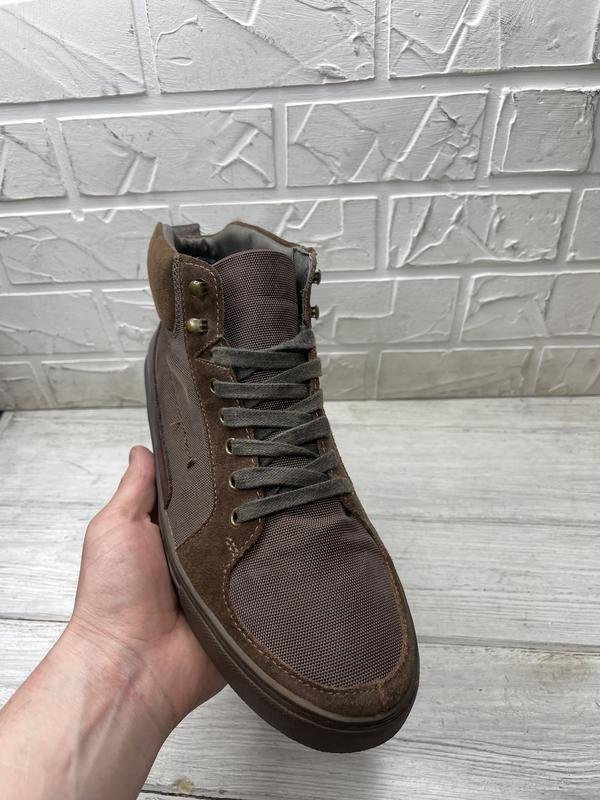 Homme Reiss Mocassins Marron Cuir 43.5
