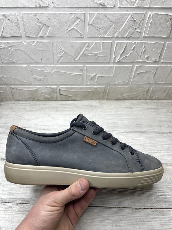 Herren Ecco Absätze Marineblau Leder 43.5