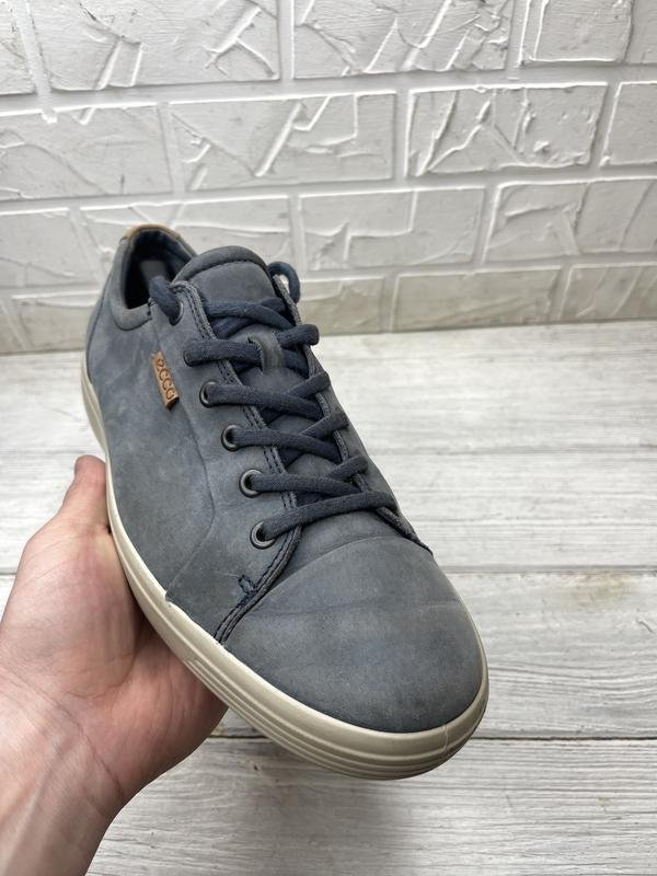 Herren Ecco Absätze Marineblau Leder 43.5