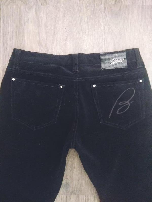 Damen Brioni Hose Schwarz Baumwolle Einheitsgröße