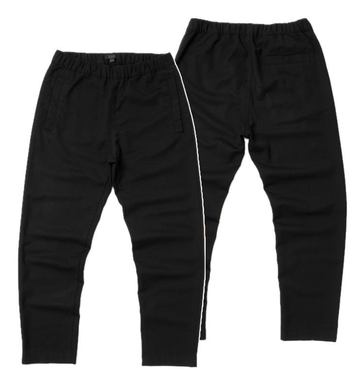 Herren COS Hose Schwarz Polyester 30 / S / 44