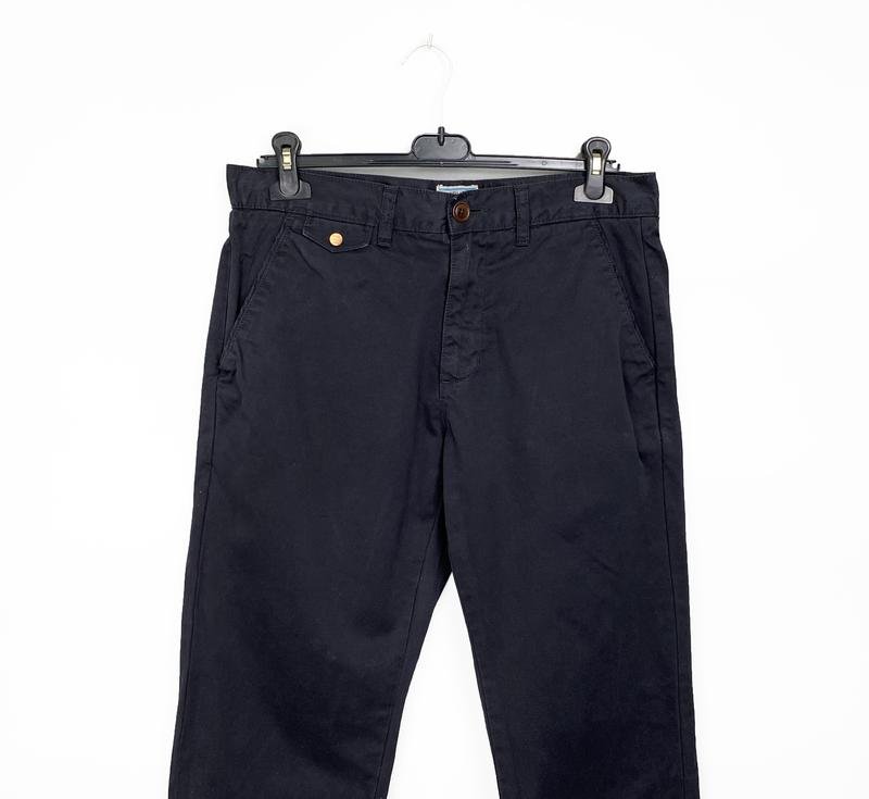 Homme Barbour Pantalons Bleu Marine 32 / M / 46
