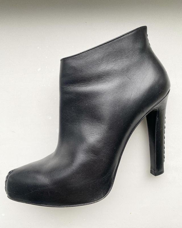 Damen Roger Vivier Stiefeletten Schwarz Leder 38