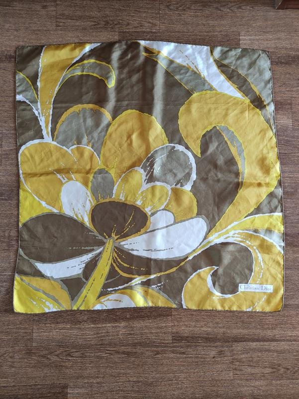 Donna Christian Dior Sciarpa Multicolore Taglia