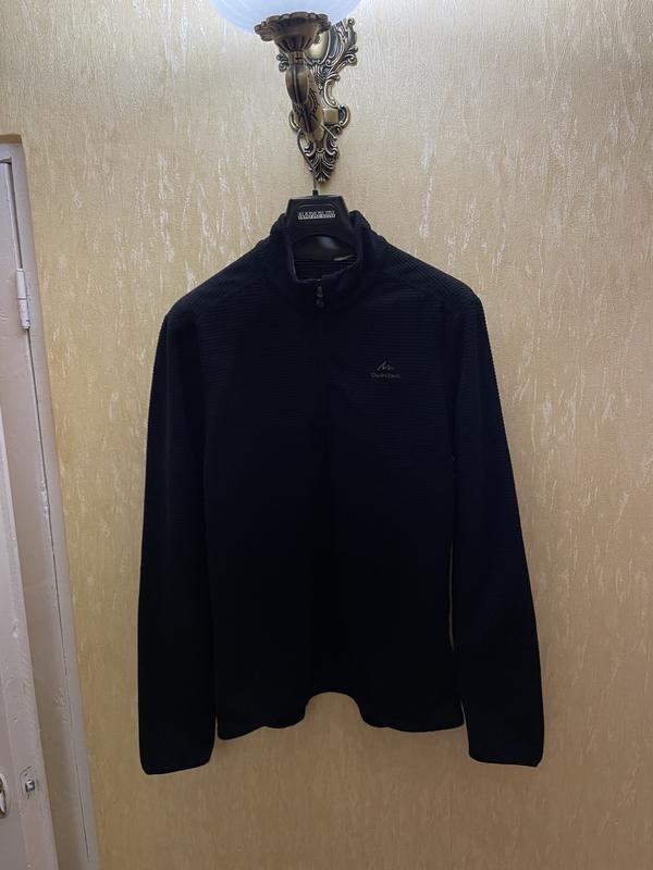 Мужская Quechua Флис Чёрный 40 /L / 48