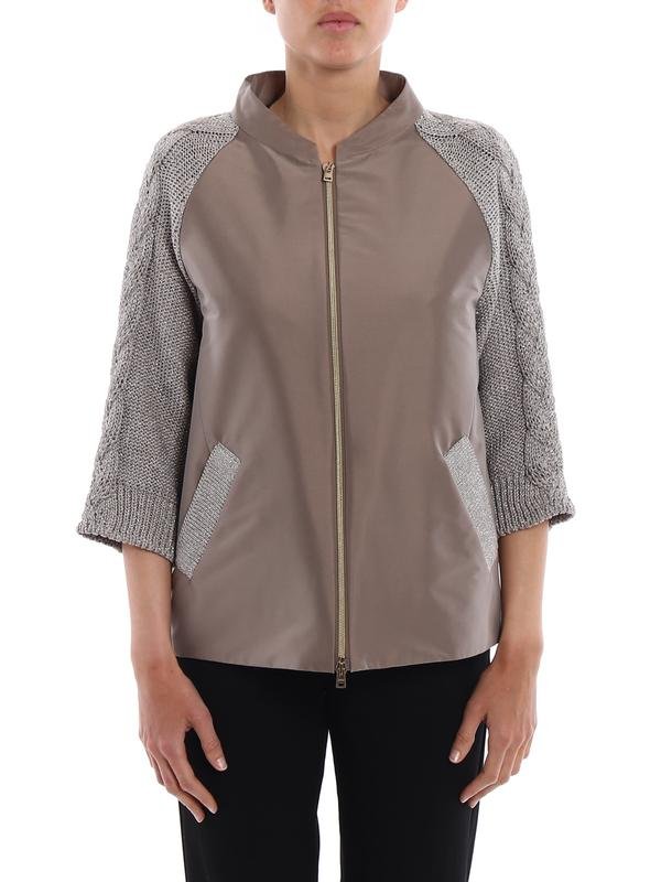 Damen Herno Jacke Grau 34 / XS / 42