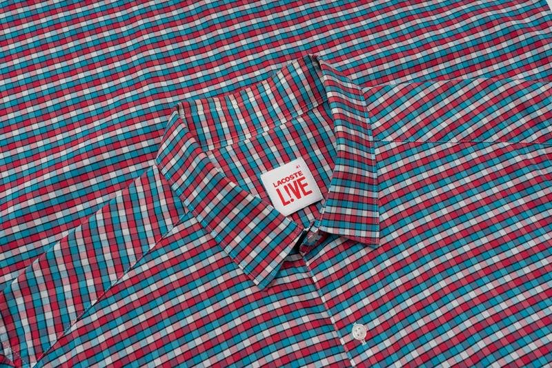 Homme Lacoste Chemise Rose Coton 40 /L / 48