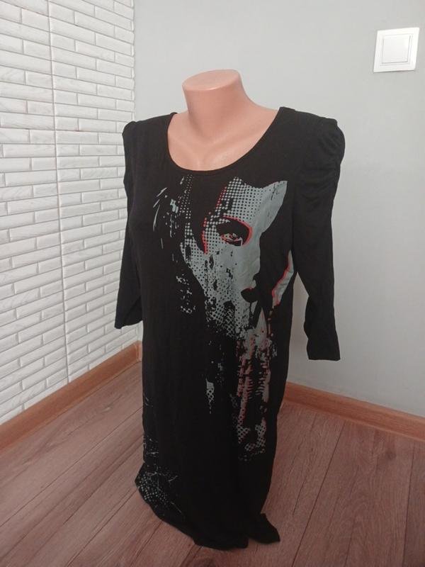 Damen Herno Kleid Grau Viskose 38 / M / 46
