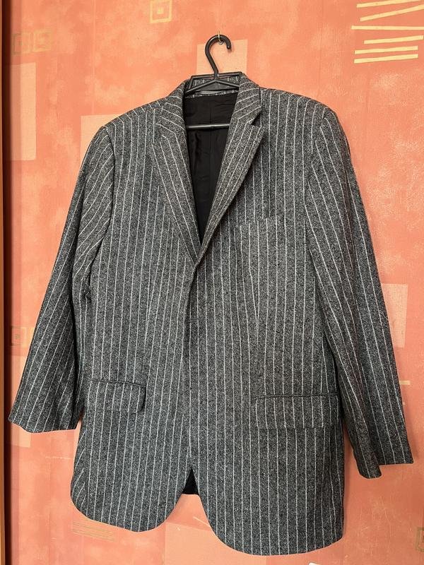 Men Benvenuto Blazer Grey 40 /L / 48