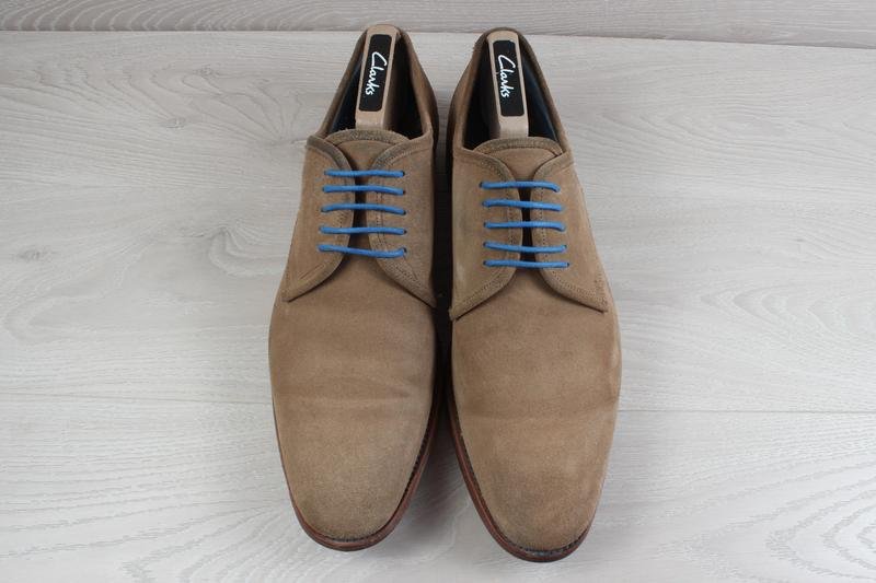 Homme Barker Chaussures Beige Suède 43