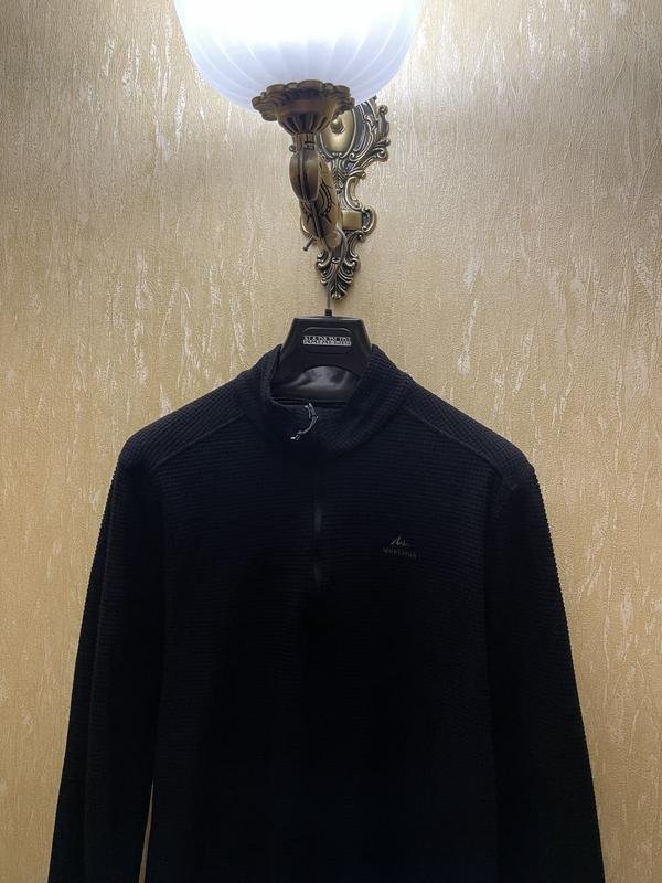 Herren Quechua Fleece Schwarz 38 / M / 46