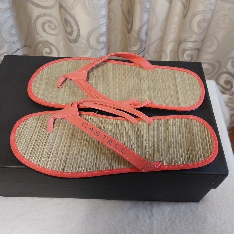 Femme Castelli Tongs Corail Synthétique 41