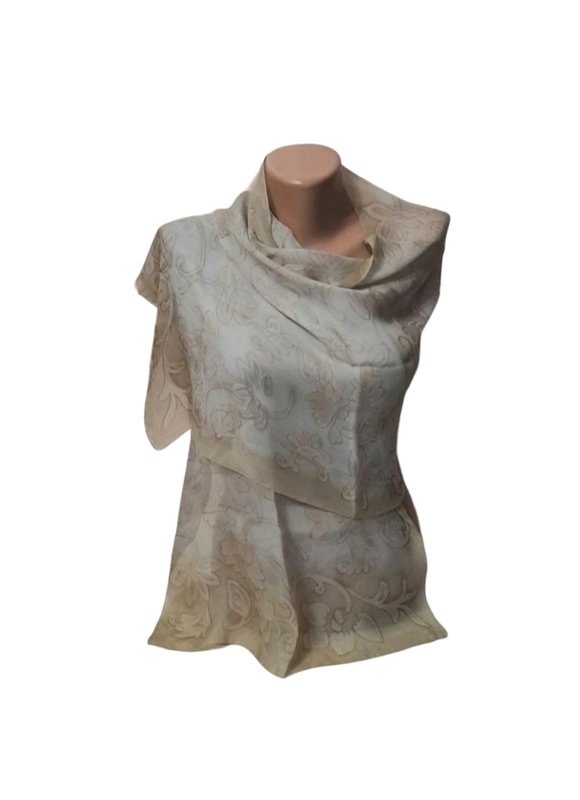 Women Giorgio Armani Scarf Grey One size
