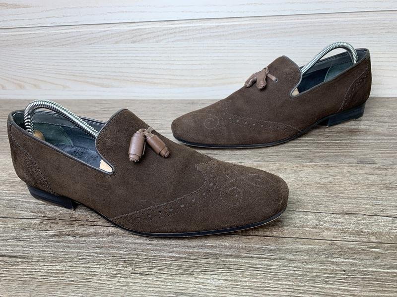 Men Ted Baker Heels Brown Suede 43