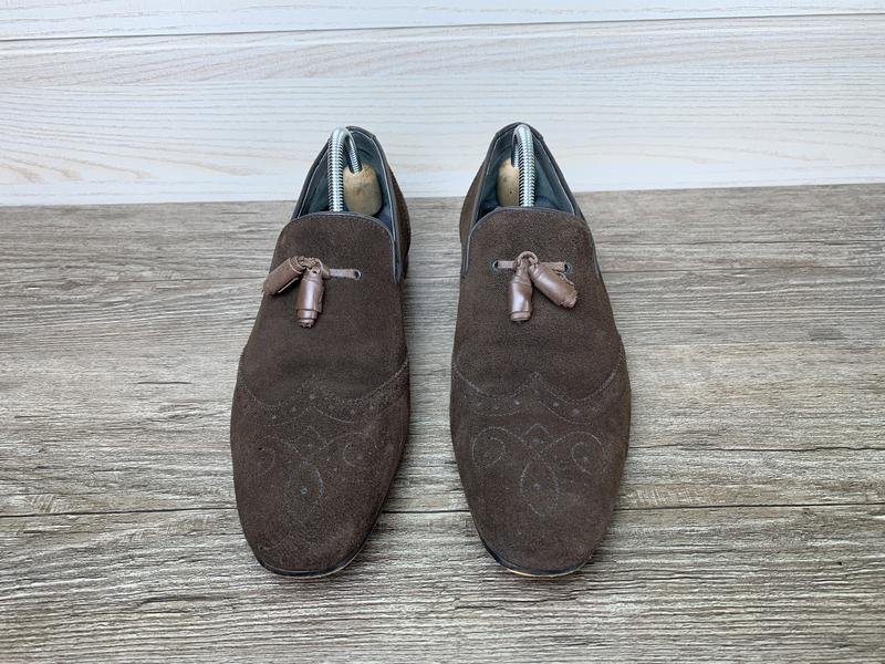 Men Ted Baker Heels Brown Suede 43