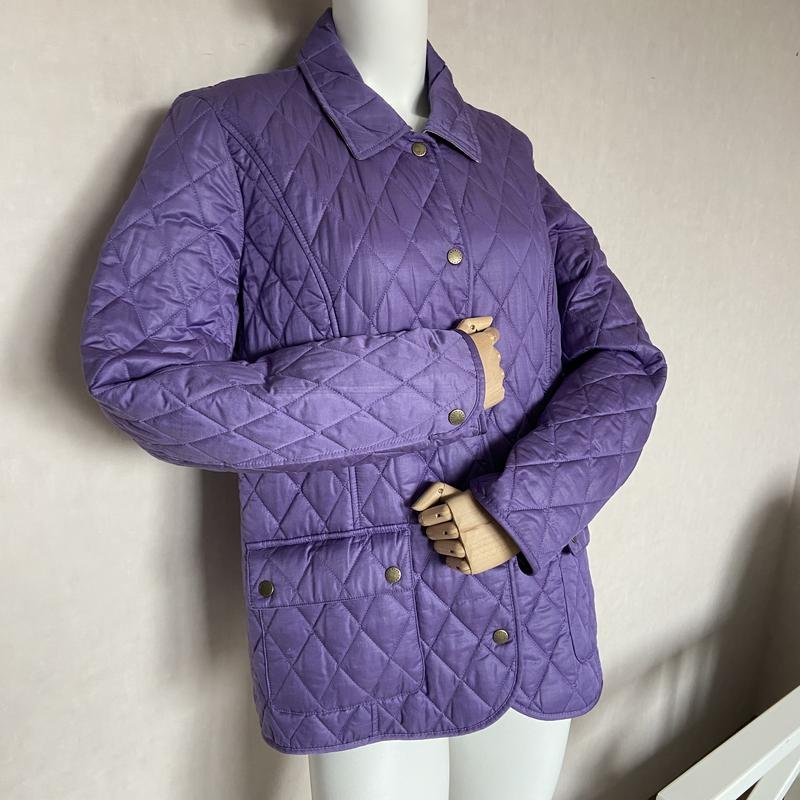 Women Barbour Jacket Lilac 38 / M / 46
