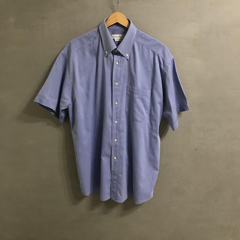 Homme Christian Dior T-Shirt Bleu Marine Coton 44