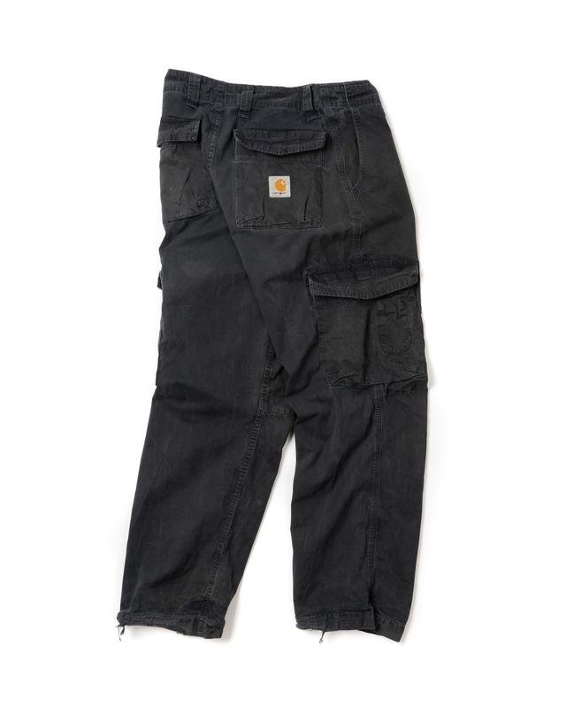 Homme Carhartt Pantalons Noir Coton 29 / S / 42