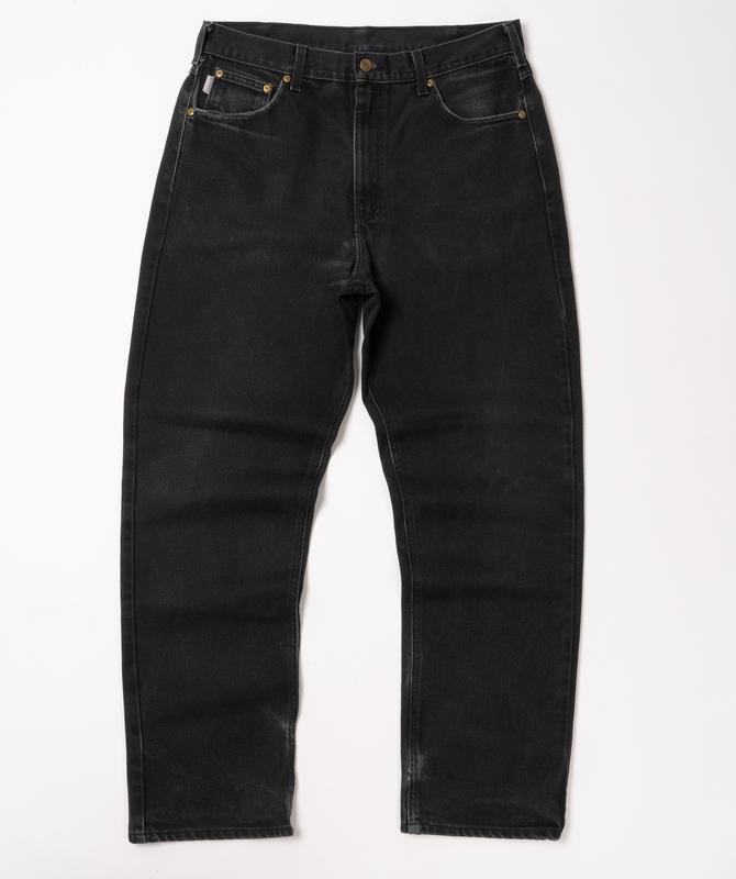 Мужские Carhartt Джинсы Чёрный Хлопок 36 / XL / 50