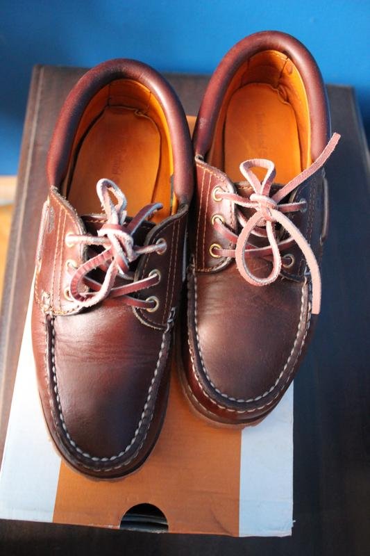 Donna Timberland Mocassini Marrone Pelle 37.5