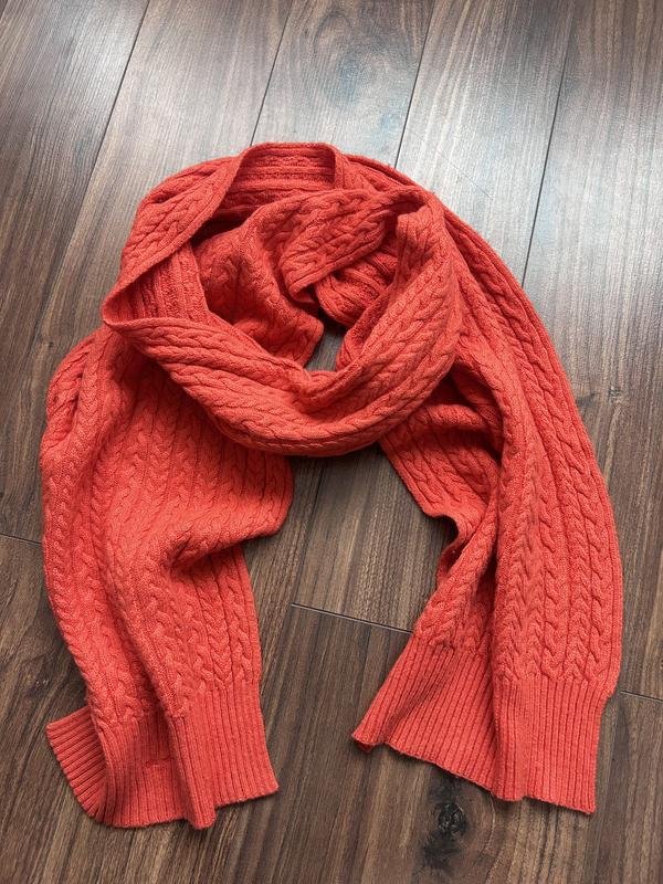 Унисекс Gant Шарф Коралловый Кашемир