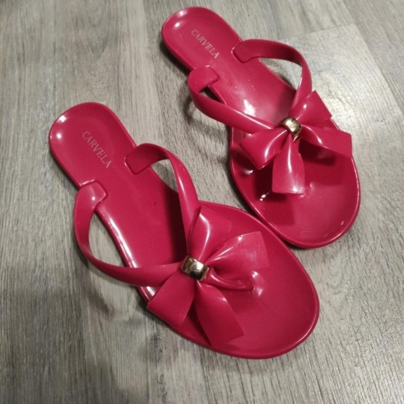 Femme Carvela Tongs Rose 37.5