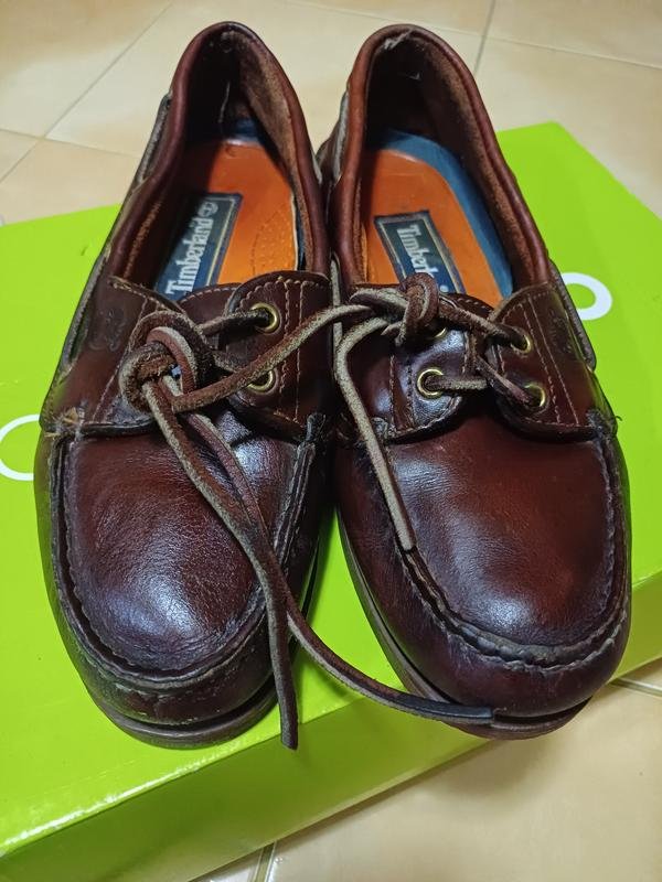 Herren Timberland Slipper Braun Leder 38