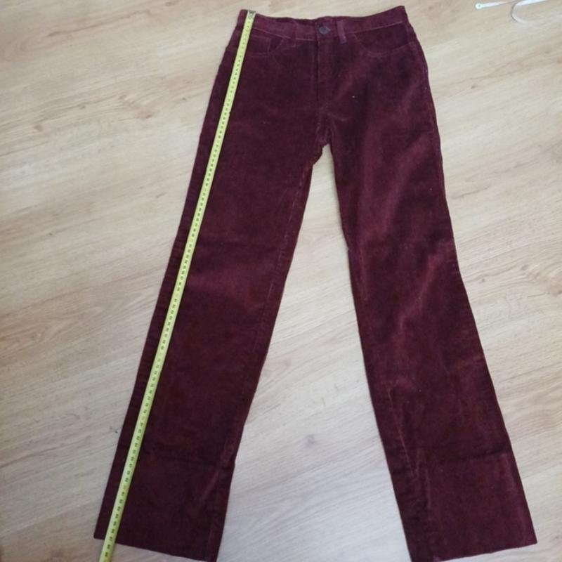 Женские Far West Брюки Бордовый Полиэстер 32 / XXS