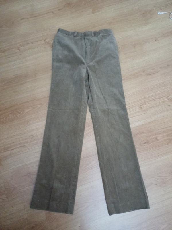 Женские Schutiersveld Брюки Серый Вельвет 32 / XXS