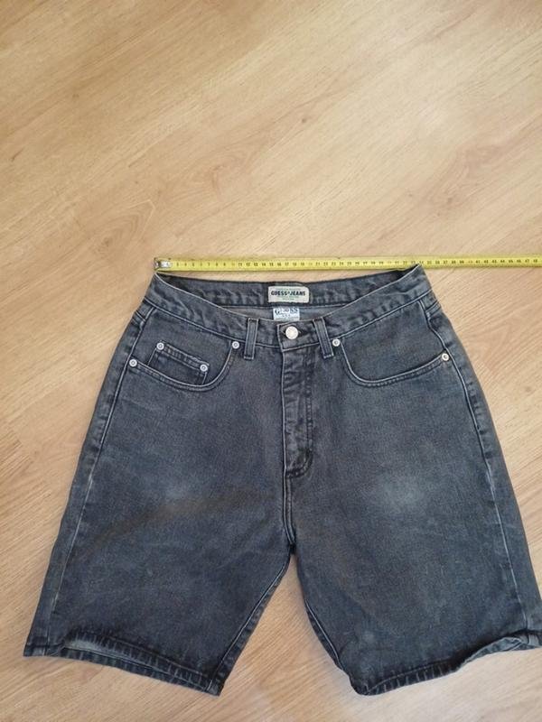 Женские GUESS Шорты Серые Джинс 32