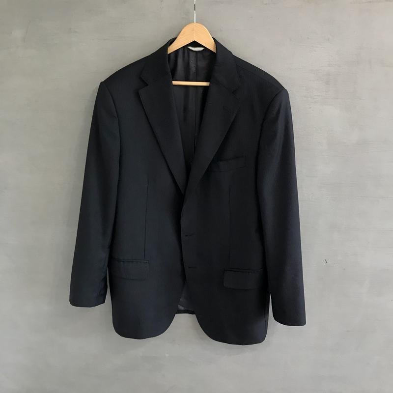 Herren Del Mare 1911 Anzug Marineblau Wolle 50