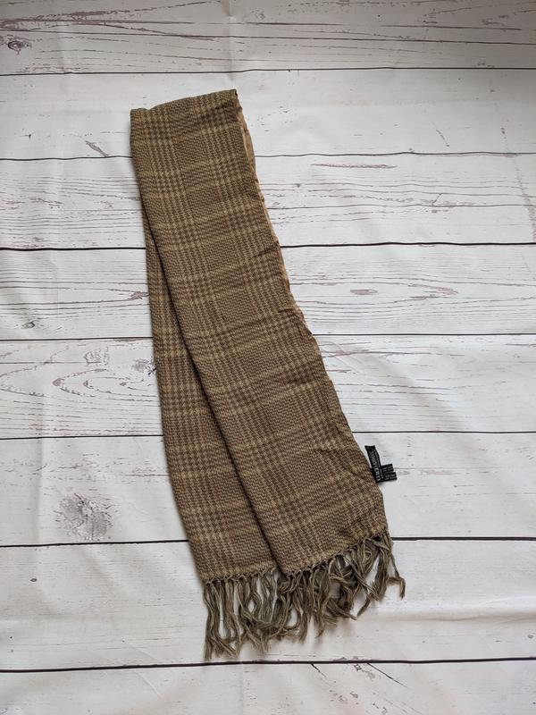 Unisex Giorgio Armani Scarf Beige Silk One size