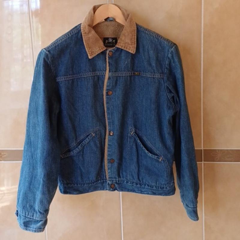 Женская Maverick Куртка Тёмно-синий Джинс 40