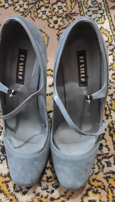 Women Le Silla Heels Grey Suede 35.5