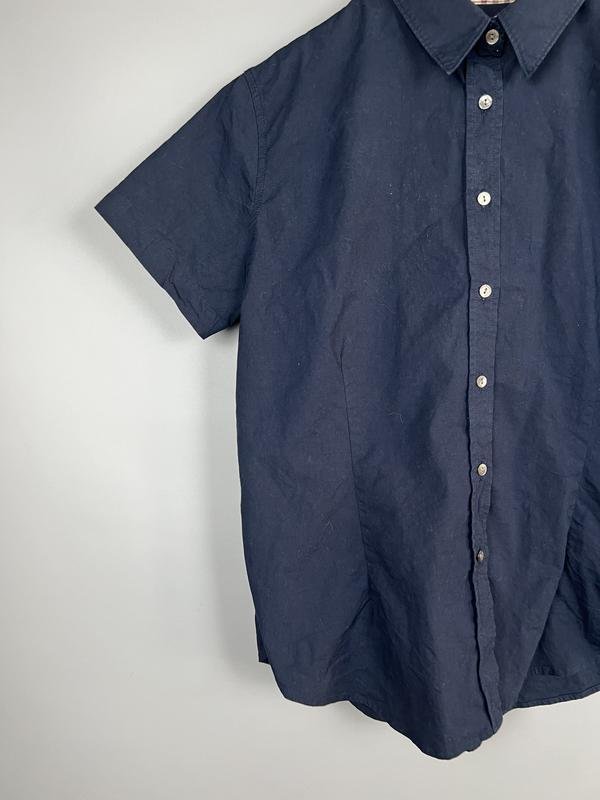 Donna Burberry Camicia Blu Navy Cotone 42 / XL /