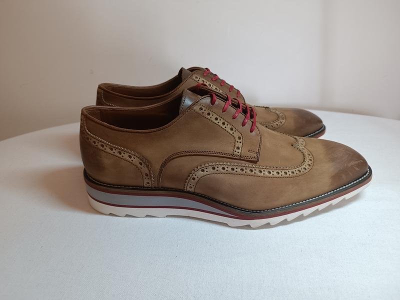 Herren Ballin Absätze Braun Leder 42