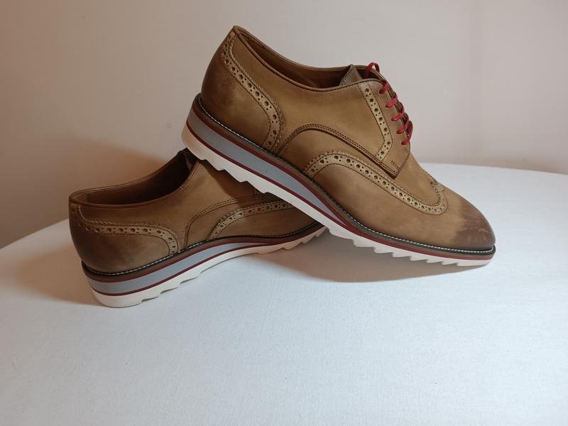 Herren Ballin Absätze Braun Leder 42