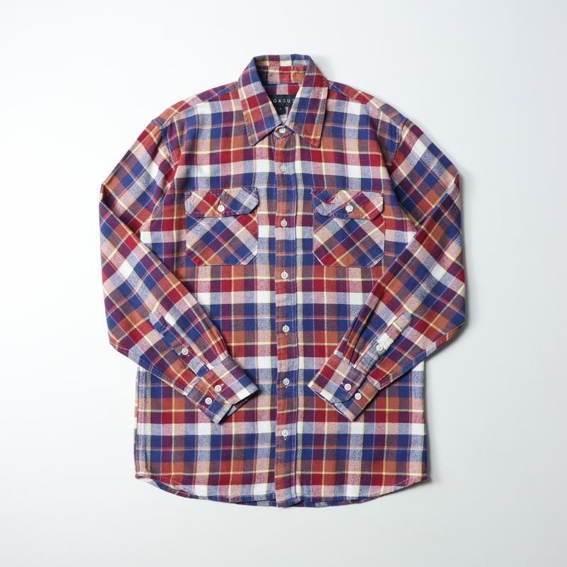 Homme American Vintage Chemise Rouge Coton 36 / S