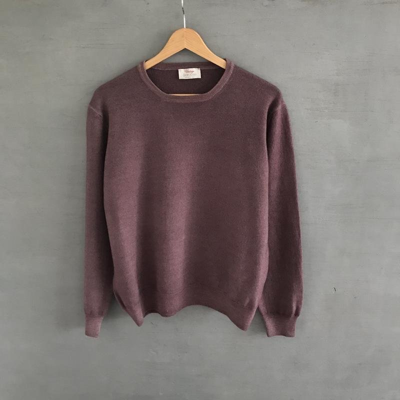 Uomo Gran Sasso Maglione Rosa Lana 42 / XL / 50