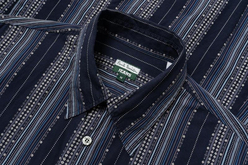 Мужская Paul Smith Рубашка Тёмно-синий Хлопок 38 /