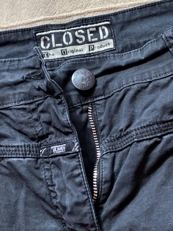 Женские Closed Брюки Чёрный Хлопок 36 / S / 44