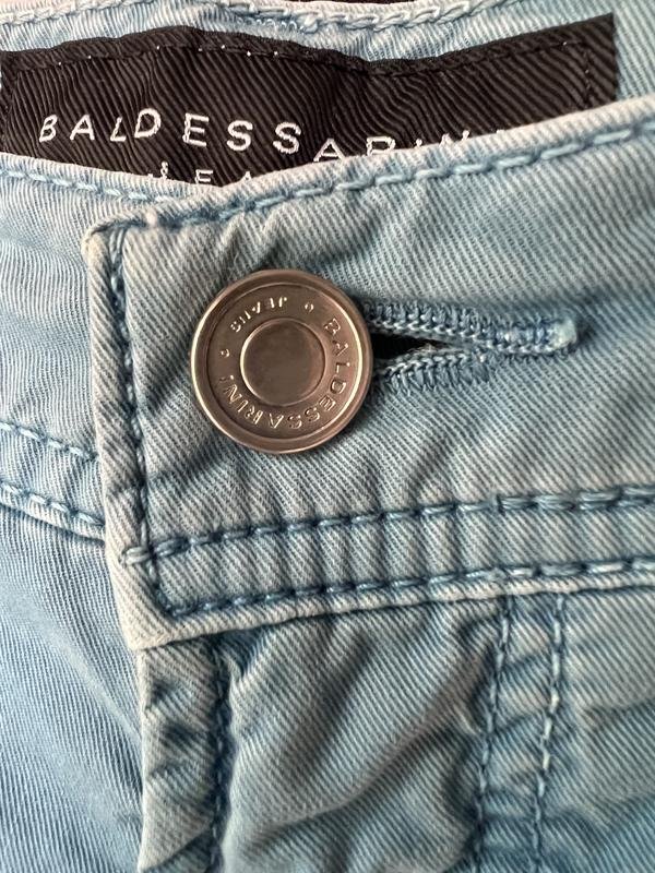 Женские Baldessarini Брюки Голубой Хлопок 38 / M /