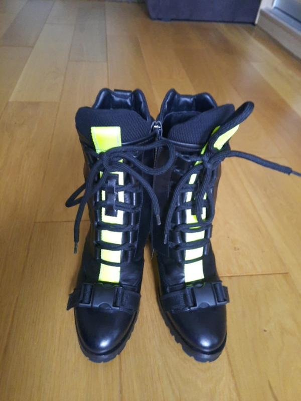 Femme Barracuda Bottines Noire Cuir 38