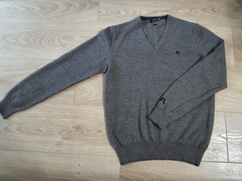 Men J.Lindeberg Sweater Grey 38 / M / 46