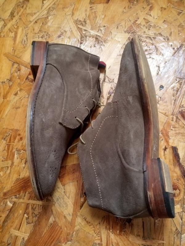 Uomo Ben Sherman Stivali Grigio 42