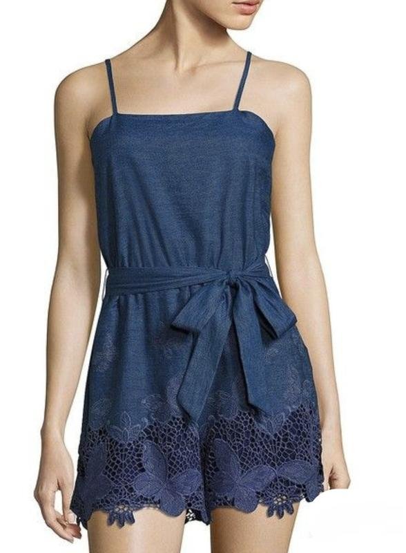 Femme Alice + Olivia Combinaison Bleu Marine 38 /