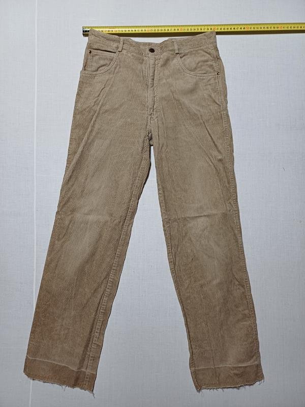 Herren Generra Hosen Gelb Samt 31 / M / 44