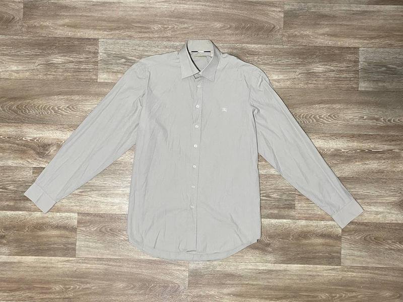Herren Burberry Hemd Beige 38 / M / 46