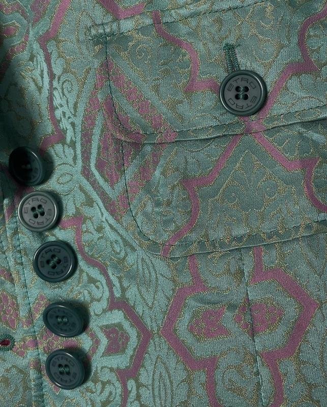 Женский Etro Пиджак Разноцветный 32 / XXS / 40