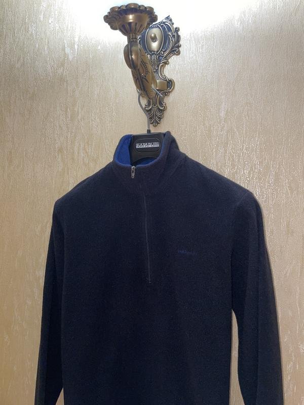 Мужская Patagonia Флисовая Чёрная 36 / S / 44